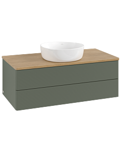 Villeroy & Boch Antao Waschtischunterschrank 1000x360x500mm L20111HL mit Beleuchtung mit Struktur FK/AP: HL/1