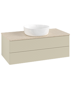 Villeroy & Boch Antao Waschtischunterschrank 1000x360x500mm L20113HJ mit Beleuchtung mit Struktur FK/AP: HJ/3