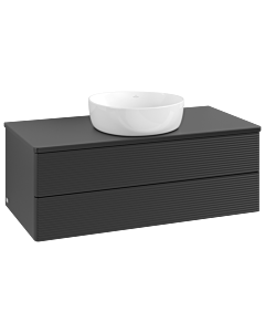 Villeroy & Boch Antao Waschtischunterschrank 1000x360x500mm L20150PD mit Beleuchtung mit Struktur FK/AP: PD/0