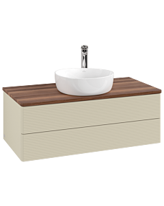 Villeroy & Boch Antao Waschtischunterschrank 1000x360x500mm L20152HJ mit Beleuchtung mit Struktur FK/AP: HJ/2