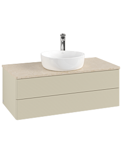 Villeroy & Boch Antao Waschtischunterschrank 1000x360x500mm L20153HJ mit Beleuchtung mit Struktur FK/AP: HJ/3