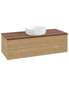 Villeroy & Boch Antao vanity unit 1200x360x500mm L21012HN with lighting FK/AP: HN/2