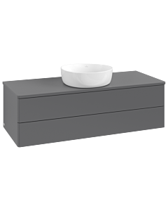 Villeroy & Boch Antao Waschtischunterschrank 1200x360x500mm L21050GK mit Beleuchtung FK/AP: GK/0