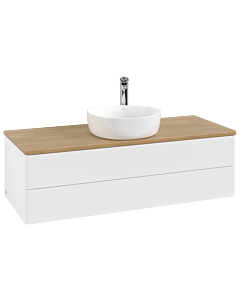 Villeroy & Boch Antao Waschtischunterschrank 1200x360x500mm L21051MT mit Beleuchtung FK/AP: MT/1