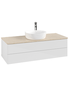 Villeroy & Boch Antao Waschtischunterschrank 1200x360x500mm L21053GF mit Beleuchtung FK/AP: GF/3