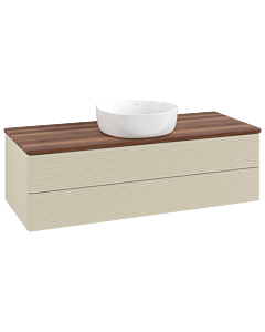 Villeroy & Boch Antao Waschtischunterschrank 1200x360x500mm L21112HJ mit Beleuchtung mit Struktur FK/AP: HJ/2
