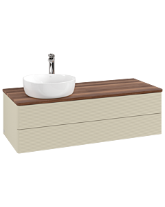 Villeroy & Boch Antao Waschtischunterschrank 1200x360x500mm L22152HJ mit Beleuchtung mit Struktur FK/AP: HJ/2