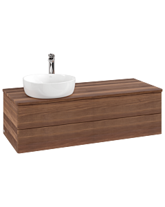 Villeroy & Boch Antao Waschtischunterschrank 1200x360x500mm L22152HM mit Beleuchtung mit Struktur FK/AP: HM/2