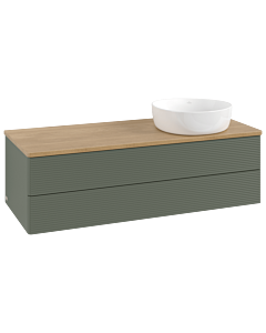 Villeroy & Boch Antao Waschtischunterschrank 1200x360x500mm L23111HL mit Beleuchtung mit Struktur FK/AP: HL/1