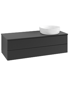 Villeroy & Boch Antao Waschtischunterschrank 1200x360x500mm L23150PD mit Beleuchtung mit Struktur FK/AP: PD/0