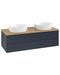 Villeroy & Boch Antao Waschtischunterschrank 1200x360x500mm L24011HG mit Beleuchtung FK/AP: HG/1