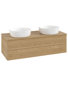 Villeroy & Boch Antao Waschtischunterschrank 1200x360x500mm L24011HN mit Beleuchtung FK/AP: HN/1