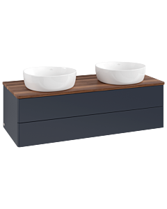 Villeroy & Boch Antao Waschtischunterschrank 1200x360x500mm L24012HG mit Beleuchtung FK/AP: HG/2