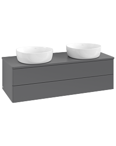 Villeroy & Boch Antao Waschtischunterschrank 1200x360x500mm L24050GK mit Beleuchtung FK/AP: GK/0