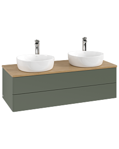 Villeroy & Boch Antao Waschtischunterschrank 1200x360x500mm L24051HL mit Beleuchtung FK/AP: HL/1