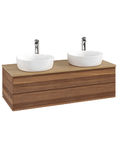 Villeroy & Boch Antao Waschtischunterschrank 1200x360x500mm L24051HM mit Beleuchtung FK/AP: HM/1