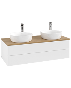 Villeroy & Boch Antao Waschtischunterschrank 1200x360x500mm L24051MT mit Beleuchtung FK/AP: MT/1