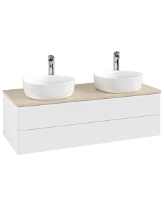 Villeroy & Boch Antao Waschtischunterschrank 1200x360x500mm L24053MT mit Beleuchtung FK/AP: MT/3