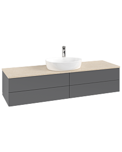 Villeroy & Boch Antao meuble sous vasque 1600x360x500mm L25053GK avec éclairage FK/AP: GK/3
