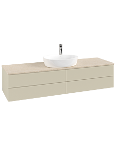 Villeroy & Boch Antao vanity unit 1600x360x500mm L25053HJ with lighting FK/AP: HJ/3