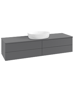 Villeroy & Boch Antao meuble sous vasque 1600x360x500mm L25110GK avec éclairage avec structure FK/AP: GK/ 1930
