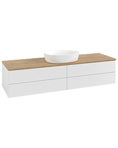 Villeroy & Boch Antao vanity unit 1600x360x500mm L25111GF with lighting with structure FK/AP: GF/ 2000