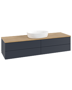 Villeroy & Boch Antao meuble sous vasque 1600x360x500mm L25111HG avec éclairage avec structure FK/AP: HG/ 2000