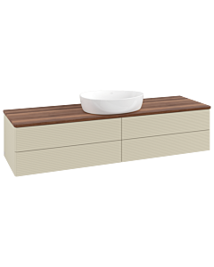 Villeroy & Boch Antao Waschtischunterschrank 1600x360x500mm L25112HJ mit Beleuchtung mit Struktur FK/AP: HJ/2