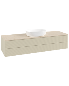 Villeroy & Boch Antao meuble sous vasque 1600x360x500mm L25113HJ avec éclairage avec structure FK/AP: HJ/3