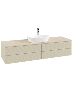 Villeroy & Boch Antao meuble sous vasque 1600x360x500mm L25153HJ avec éclairage avec structure FK/AP: HJ/3
