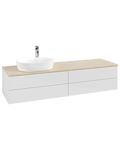 Villeroy & Boch Antao Waschtischunterschrank 1600x360x500mm L26053GF mit Beleuchtung FK/AP: GF/3