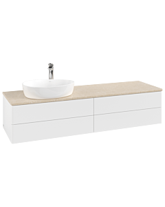 Villeroy & Boch Antao Waschtischunterschrank 1600x360x500mm L26053MT mit Beleuchtung FK/AP: MT/3