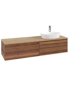 Villeroy & Boch Antao Waschtischunterschrank 1600x360x500mm L27051HM mit Beleuchtung FK/AP: HM/1