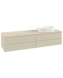 Villeroy & Boch Antao vanity unit 1600x360x500mm L27113HJ with lighting with structure FK/AP: HJ/3