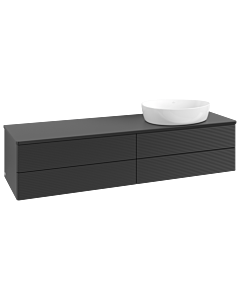 Villeroy & Boch Antao Waschtischunterschrank 1600x360x500mm L27150PD mit Beleuchtung mit Struktur FK/AP: PD/0