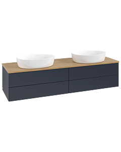Villeroy & Boch Antao meuble sous vasque 1600x360x500mm L28011HG avec éclairage FK/AP: HG/ 2000