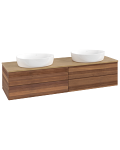 Villeroy & Boch Antao Waschtischunterschrank 1600x360x500mm L28011HM mit Beleuchtung FK/AP: HM/1