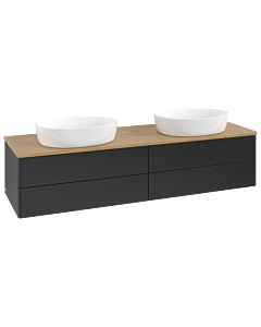 Villeroy & Boch Antao vanity unit 1600x360x500mm L28011PD with lighting FK/AP: PD/ 2000