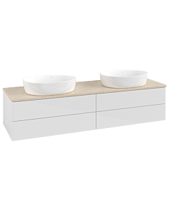 Villeroy & Boch Antao vanity unit 1600x360x500mm L28013GF with lighting FK/AP: GF/3