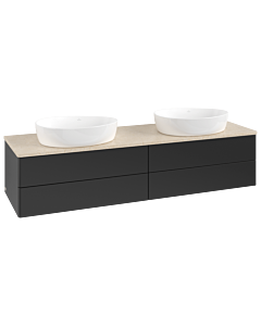 Villeroy & Boch Antao vanity unit 1600x360x500mm L28013PD with lighting FK/AP: PD/3