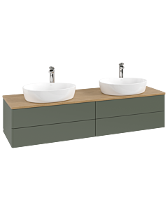 Villeroy & Boch Antao vanity unit 1600x360x500mm L28051HL with lighting FK/AP: HL/ 2000