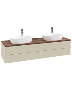 Villeroy & Boch Antao vanity unit 1600x360x500mm L28052HJ with lighting FK/AP: HJ/2