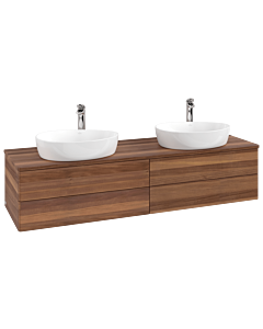 Villeroy & Boch Antao vanity unit 1600x360x500mm L28052HM with lighting FK/AP: HM/2