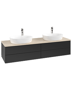 Villeroy & Boch Antao vanity unit 1600x360x500mm L28053PD with lighting FK/AP: PD/3