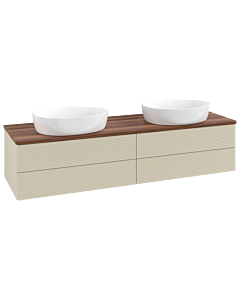 Villeroy & Boch Antao Waschtischunterschrank 1600x360x500mm L28112HJ mit Beleuchtung mit Struktur FK/AP: HJ/2