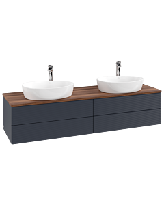 Villeroy & Boch Antao meuble sous vasque 1600x360x500mm L28152HG avec éclairage avec structure FK/AP: HG/2