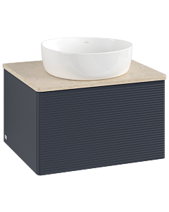 Villeroy & Boch Antao meuble sous vasque 600x360x500mm L29113HG avec éclairage avec structure FK/AP: HG/3