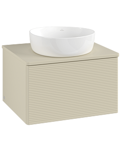 Villeroy & Boch Antao Waschtischunterschrank 600x360x500mm L29150HJ mit Beleuchtung mit Struktur FK/AP: HJ/0