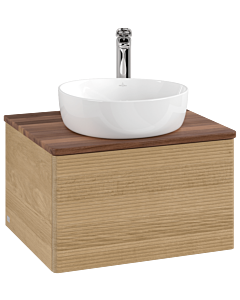 Villeroy & Boch Antao vanity unit 600x360x500mm L29152HN with lighting with structure FK/AP: HN/2