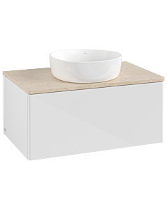 Villeroy & Boch Antao vanity unit 800x360x500mm L30013GF with lighting FK/AP: GF/3